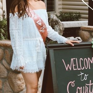 Lace Peppermayo Romper